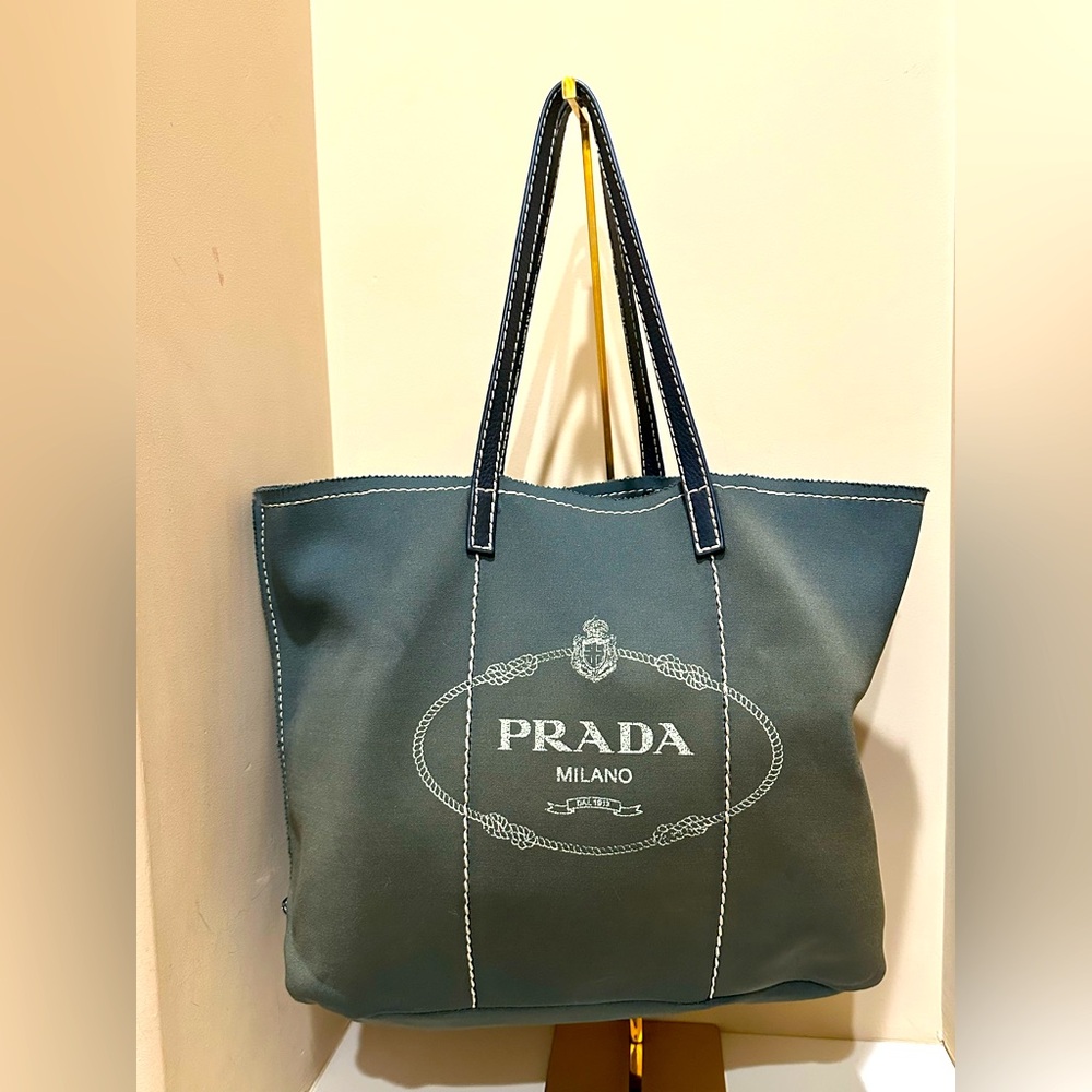 PRADA Canapa Neporene Tote